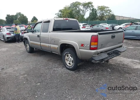 2002 Chevrolet Silverado 1500 Lt from USA, damaged, VIN 2GCEK19T521183504